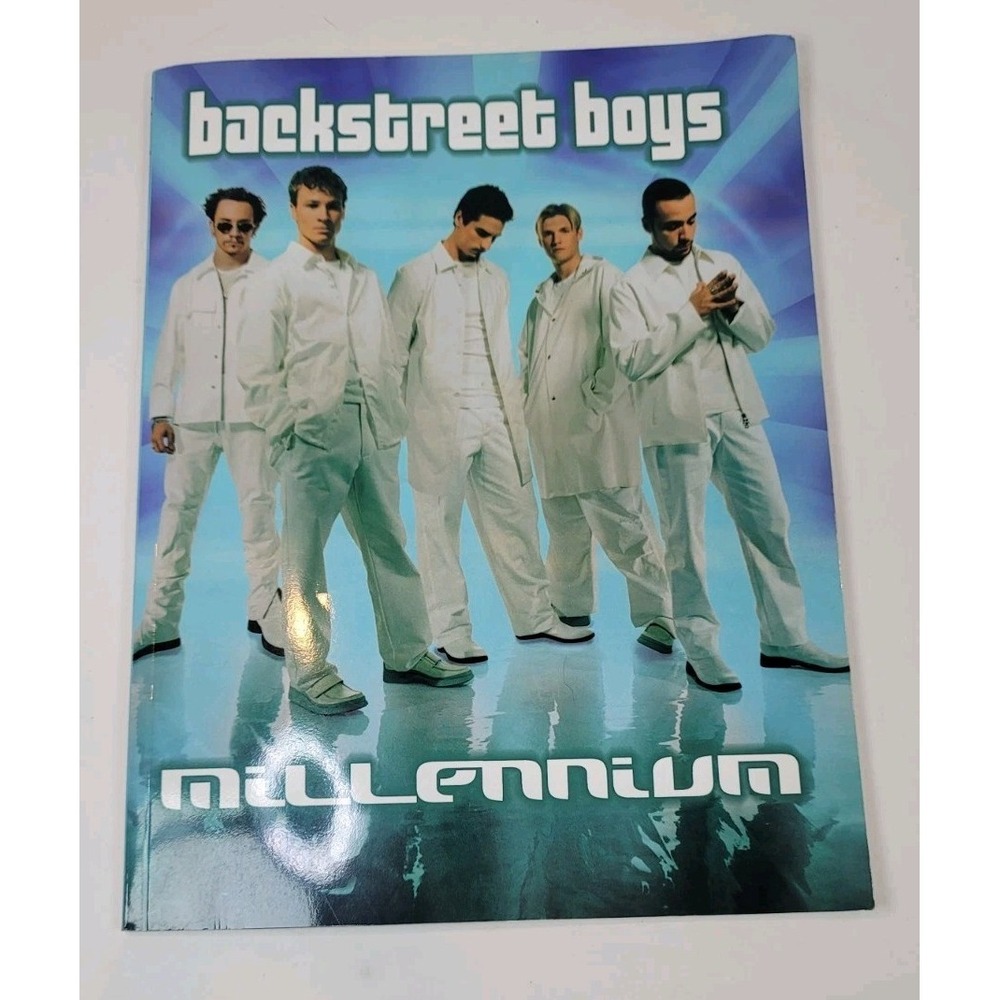 Vintage 1999 Backstreet Boys Millennium Sheet‎ Music Warner Brothers